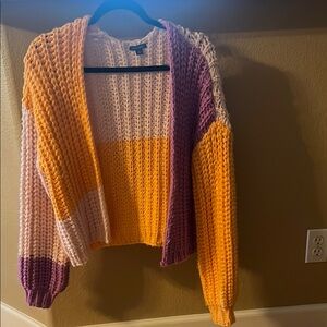 Wild Fable Colorful chunky Knit Women's Sweater